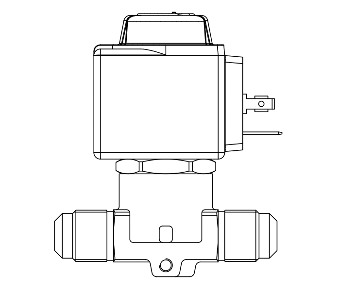 常閉電磁閥1064/3A6,SAE直螺紋接頭,隔膜先導式