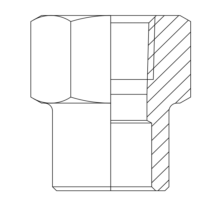 NPT活接頭3035/8