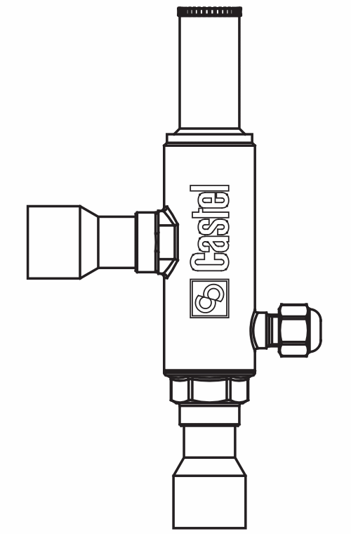 蒸發壓力調節閥3330/M28S,銅管內連接焊接接頭