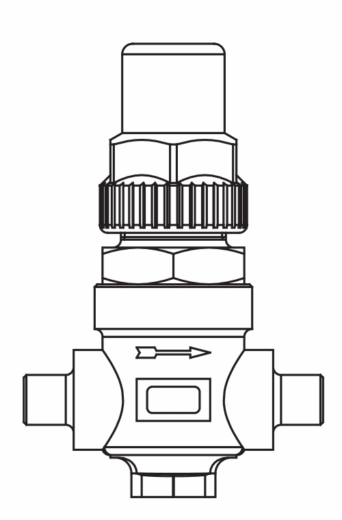 頂蓋閥6420/2,ODS銅管內連焊接接頭